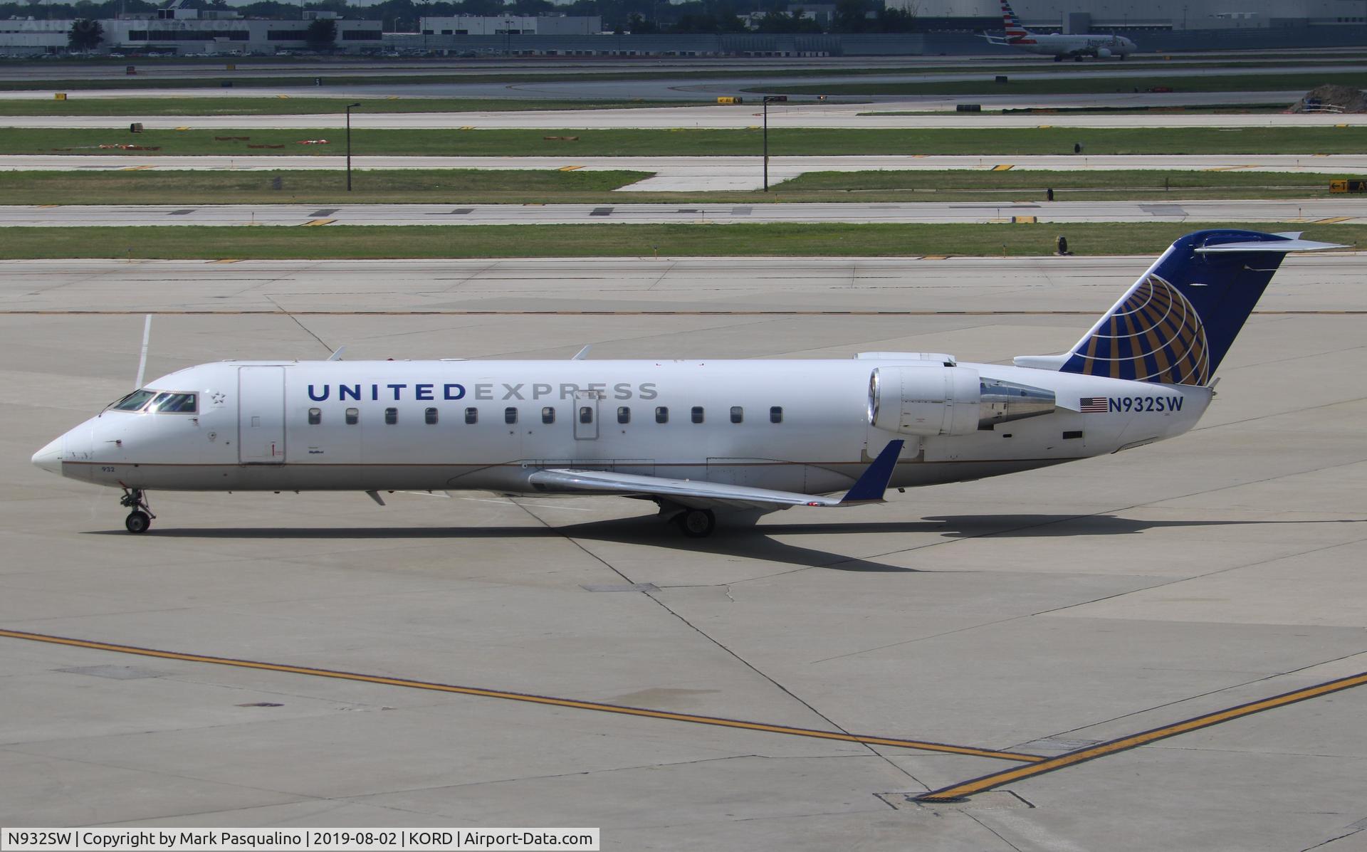 N932SW, 2002 Bombardier CRJ-200LR (CL-600-2B19) C/N 7714, CL-600-2B19