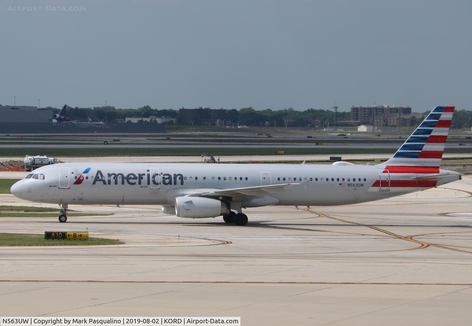 N563UW, 2012 Airbus A321-231 C/N 5368, Airbus A321-231