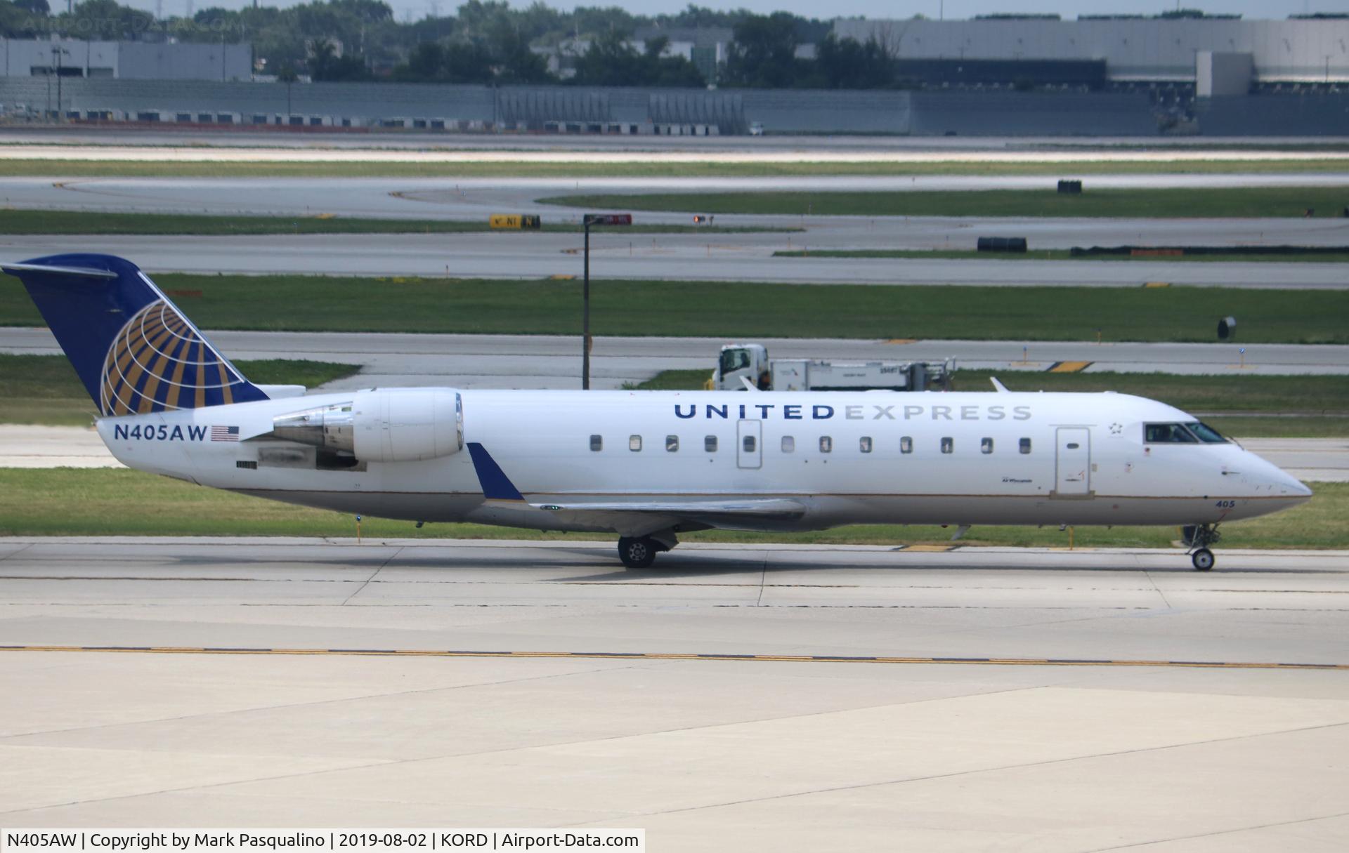 N405AW, 1999 Bombardier CRJ-200LR (CL-600-2B19) C/N 7362, CL-600-2B19