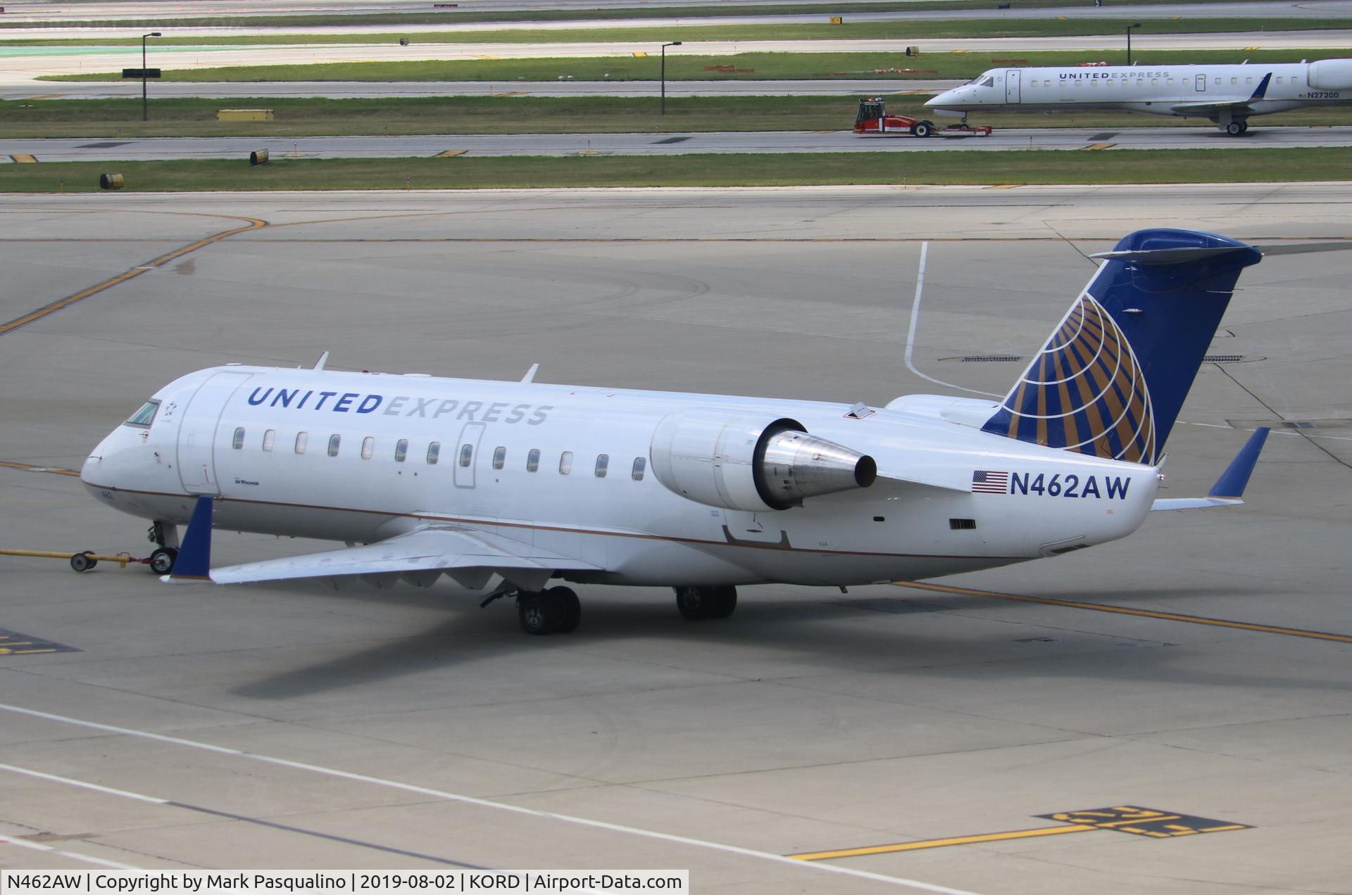 N462AW, 2003 Bombardier CRJ-200LR (CL-600-2B19) C/N 7875, CL-600-2B19
