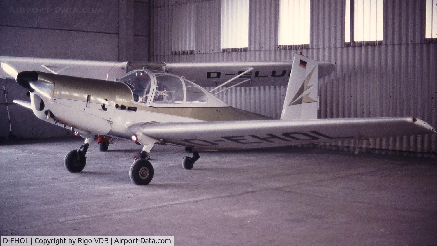 D-EHOL, 1960 Orlican L-40 Meta Sokol C/N 150410, Germany in early 1970's.