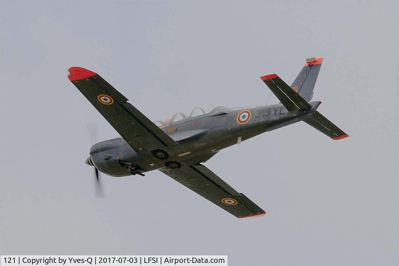 121, Socata TB-30 Epsilon C/N 121, Socata TB-30 Epsilon, Take off rwy 29, St Dizier-Robinson Air Base 113 (LFSI)