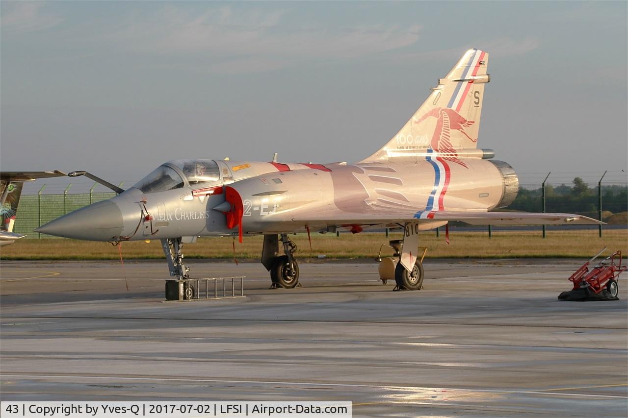43, Dassault Mirage 2000-5F C/N 43, Dassault Mirage 2000-5F, Flight line, St Dizier-Robinson Air Base 113 (LFSI) Open day 2017