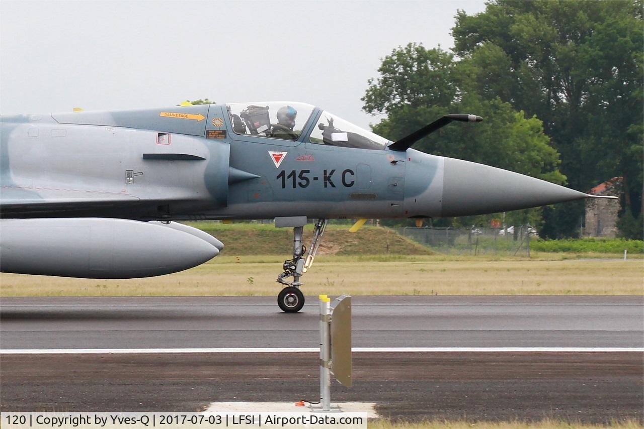 120, Dassault Mirage 2000C C/N 396, Dassault Mirage 2000 C, Taxiing rwy 29, St Dizier-Robinson Air Base 113 (LFSI) Open day 2017