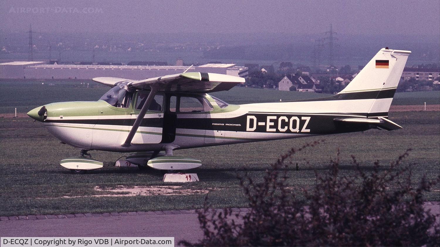 D-ECQZ, 1972 Reims FR172H C/N 0294, Germany in early 1970's.