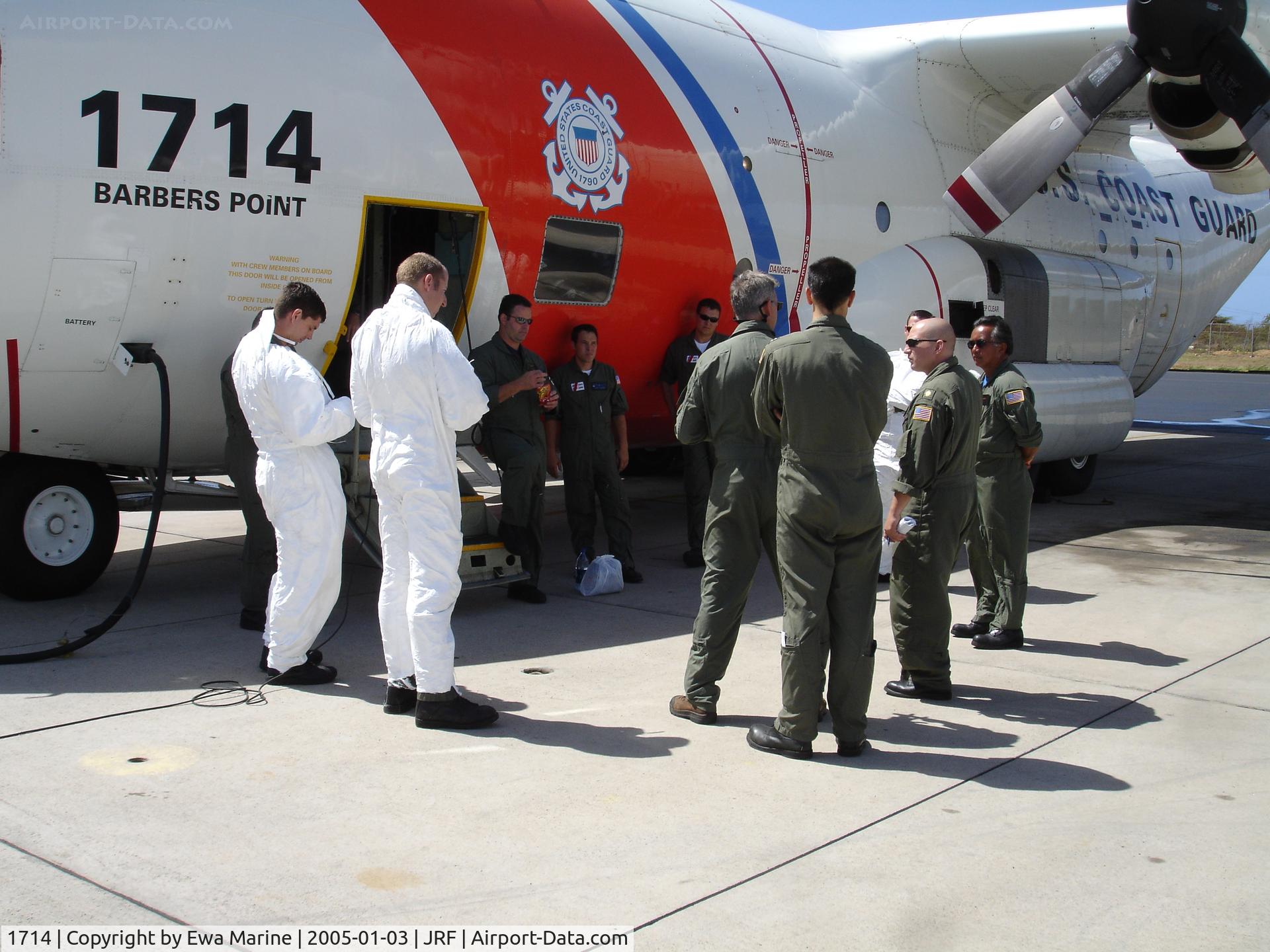 1714, 1985 Lockheed HC-130H7 Hercules C/N 382-5035, ADDS and HC-130H (CG 1714)