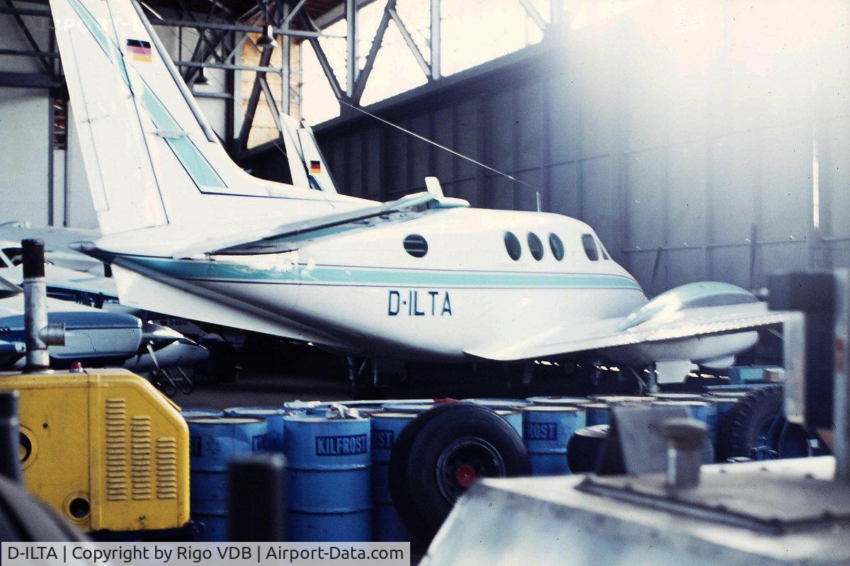 D-ILTA, Beech B90 King Air C/N LJ-408, Germany in early 1970's.