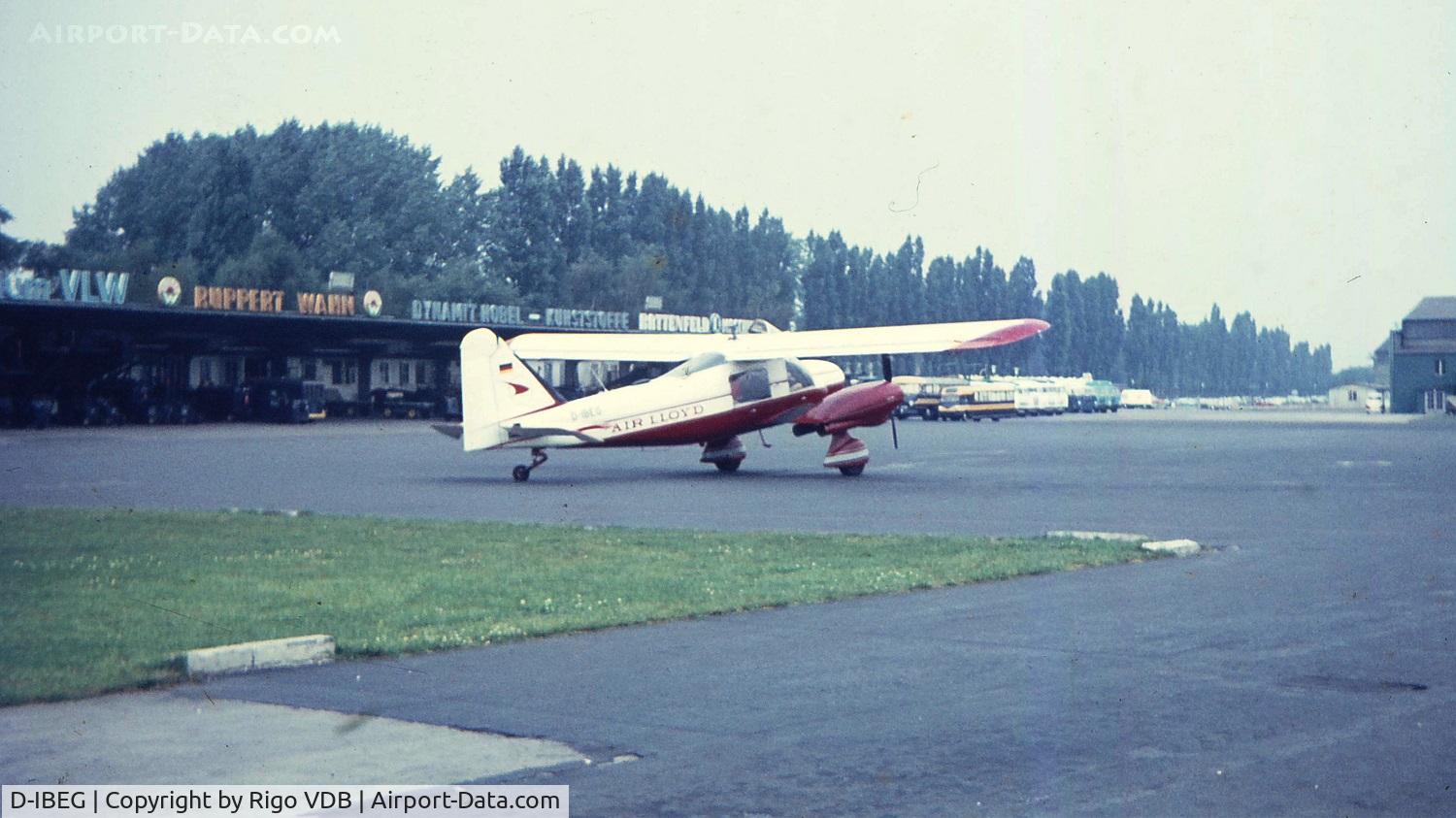 D-IBEG, 1961 Dornier Do-28A-1 C/N 3023, Germany in late 1960's.
