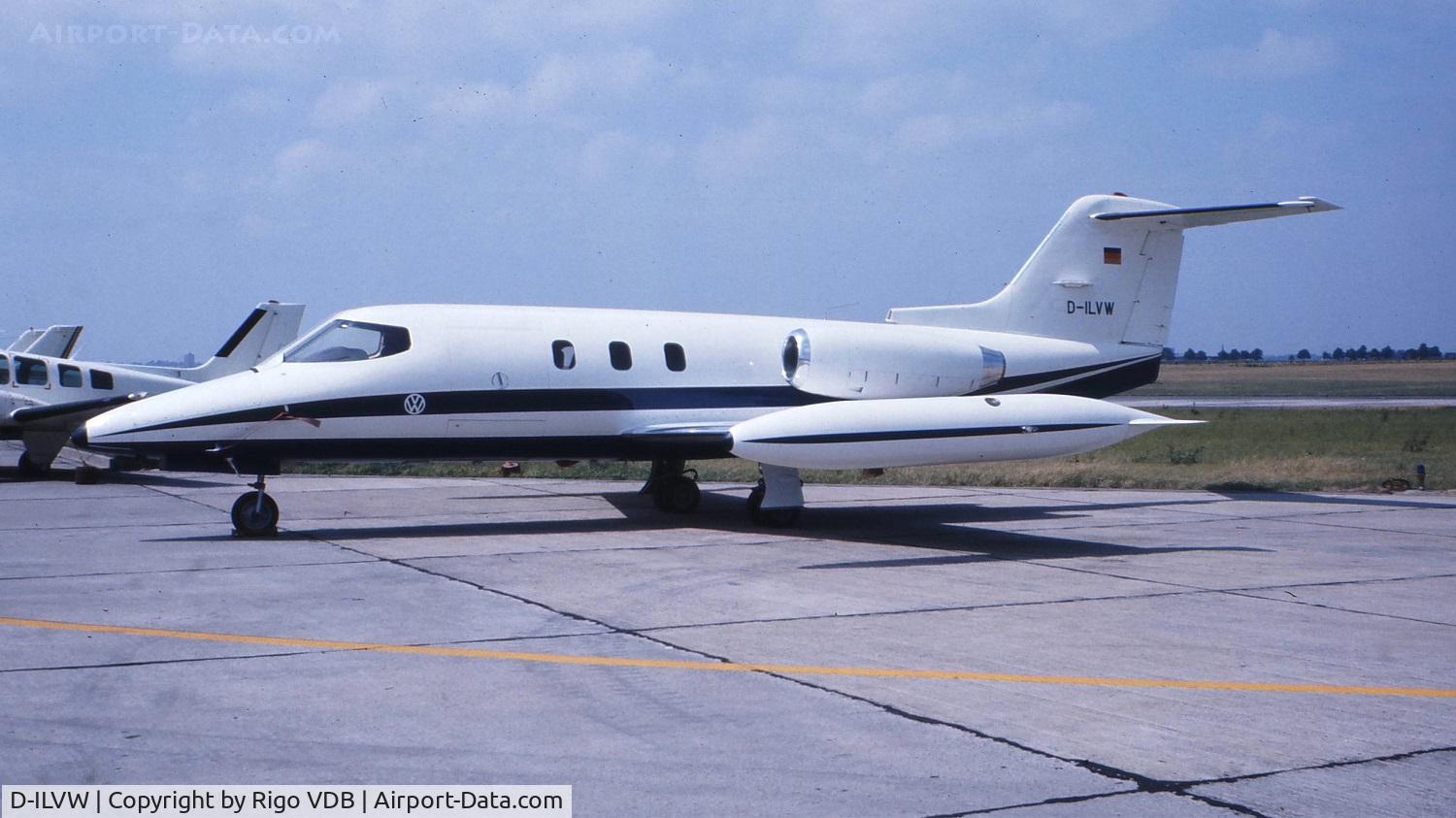 D-ILVW, Learjet 24D C/N 239, Germany in early 1970's.