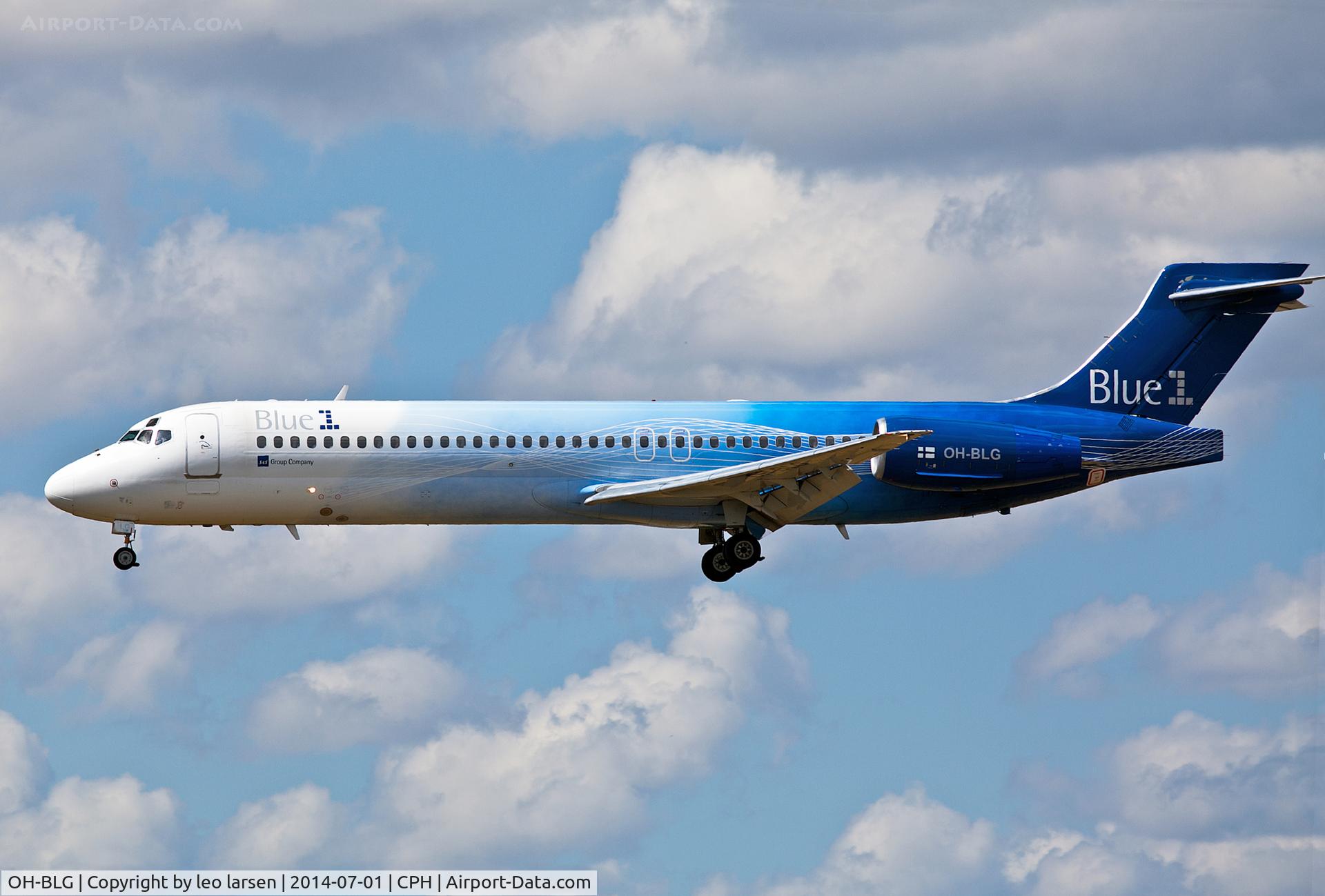 OH-BLG, 2000 Boeing 717-2CM C/N 55059, Copenhagen 1.7.2014