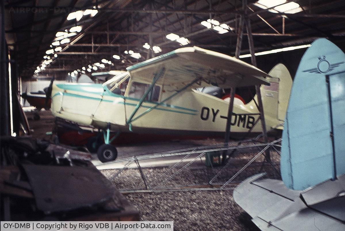 OY-DMB, 1946 SAI KZ III U-2 C/N 90, Blurry picture of OY-DMB in early 1970's.