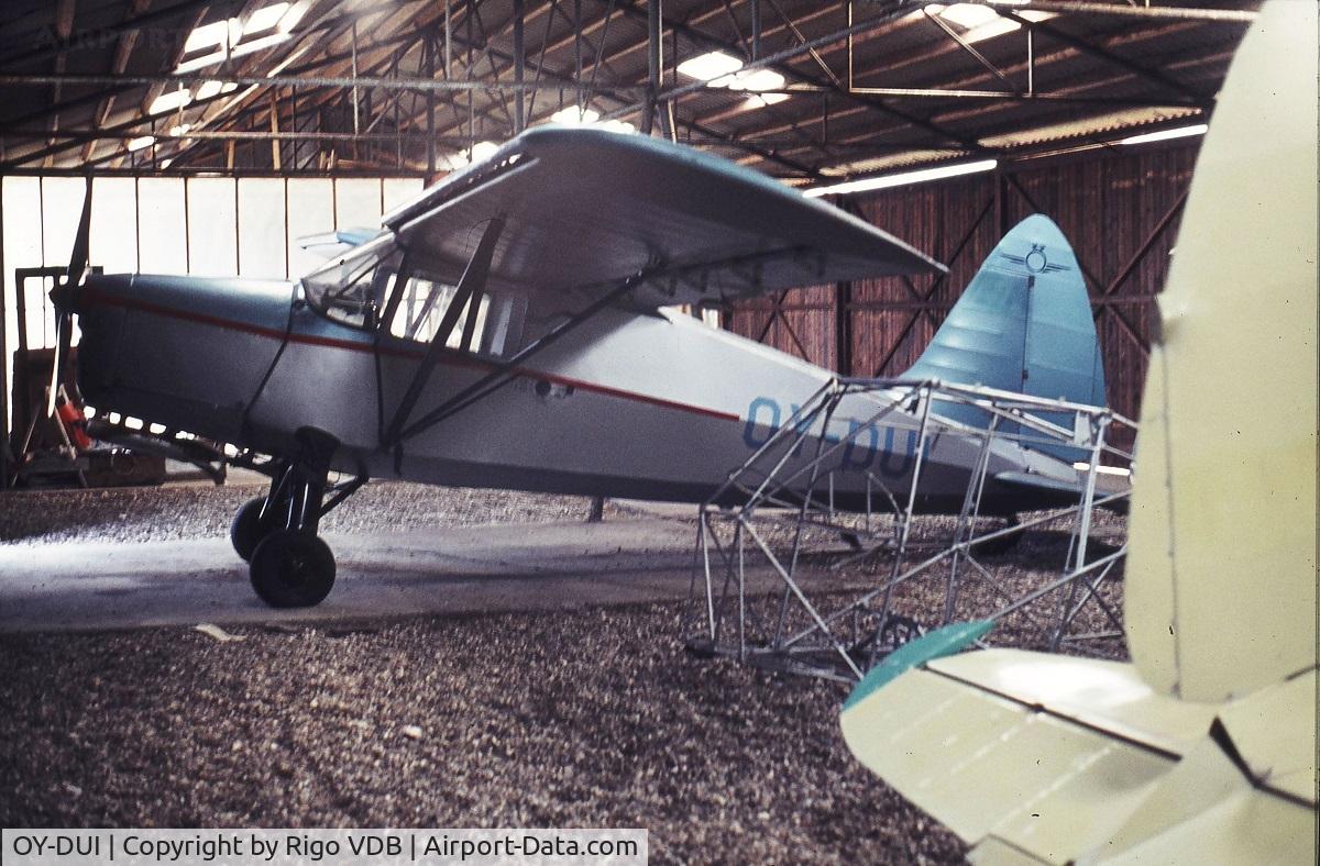 OY-DUI, 1946 SAI KZ III U-2 C/N 103, Denmark in early 1970's.