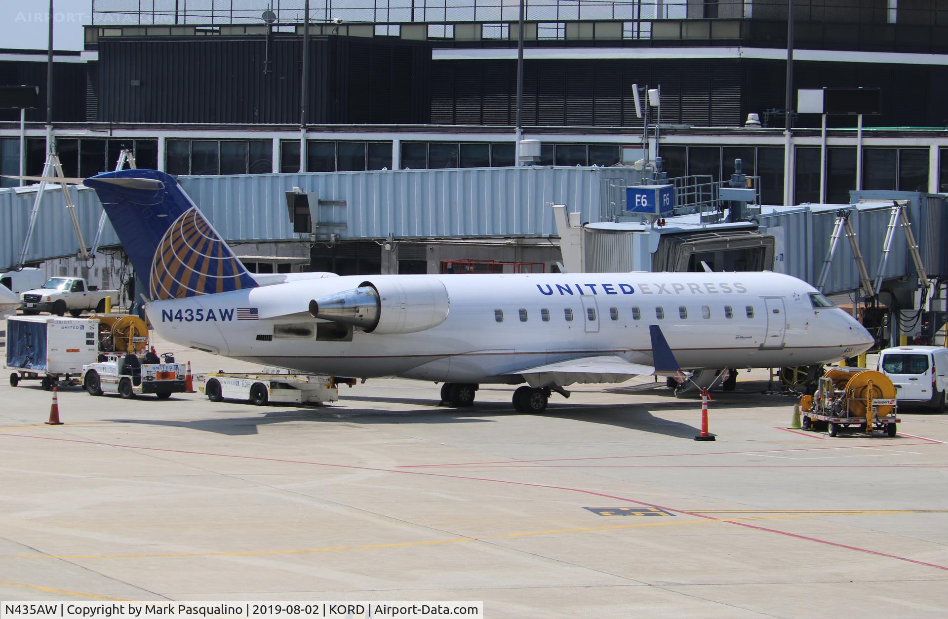 N435AW, 2002 Bombardier CRJ-200ER (CL-600-2B19) C/N 7724, CL-600-2B19