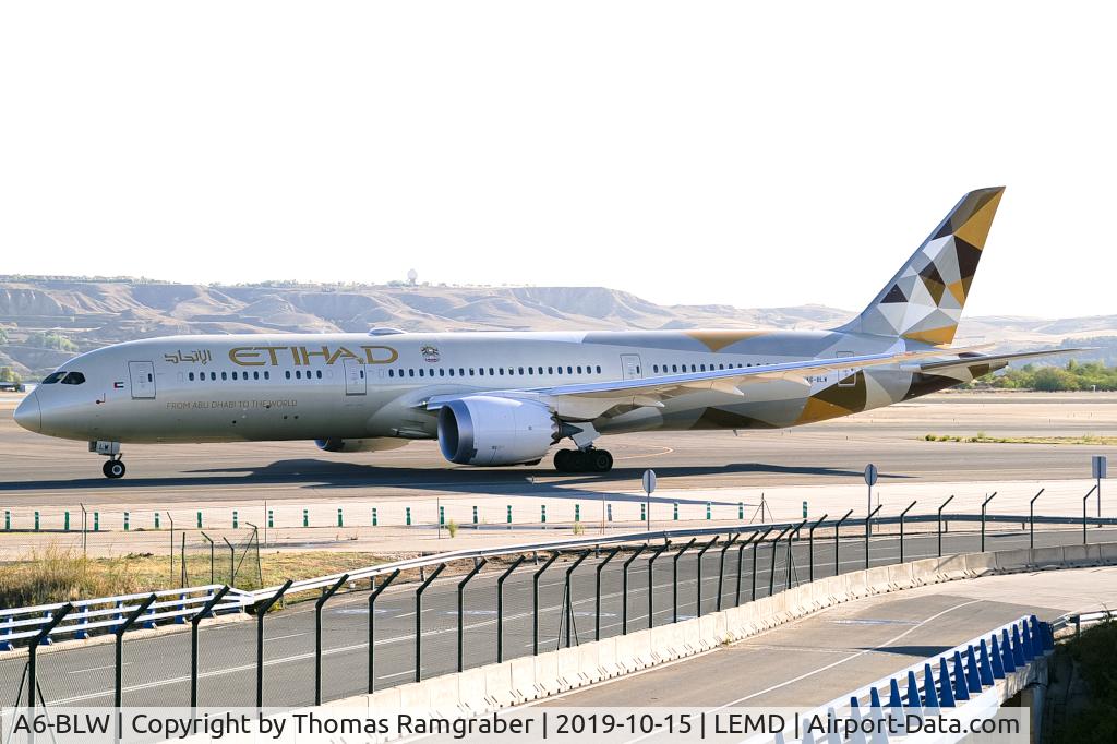 A6-BLW, 2019 Boeing 787-9 Dreamliner Dreamliner C/N 39666, Etihad Airways Boeing 787-9 Dreamliner