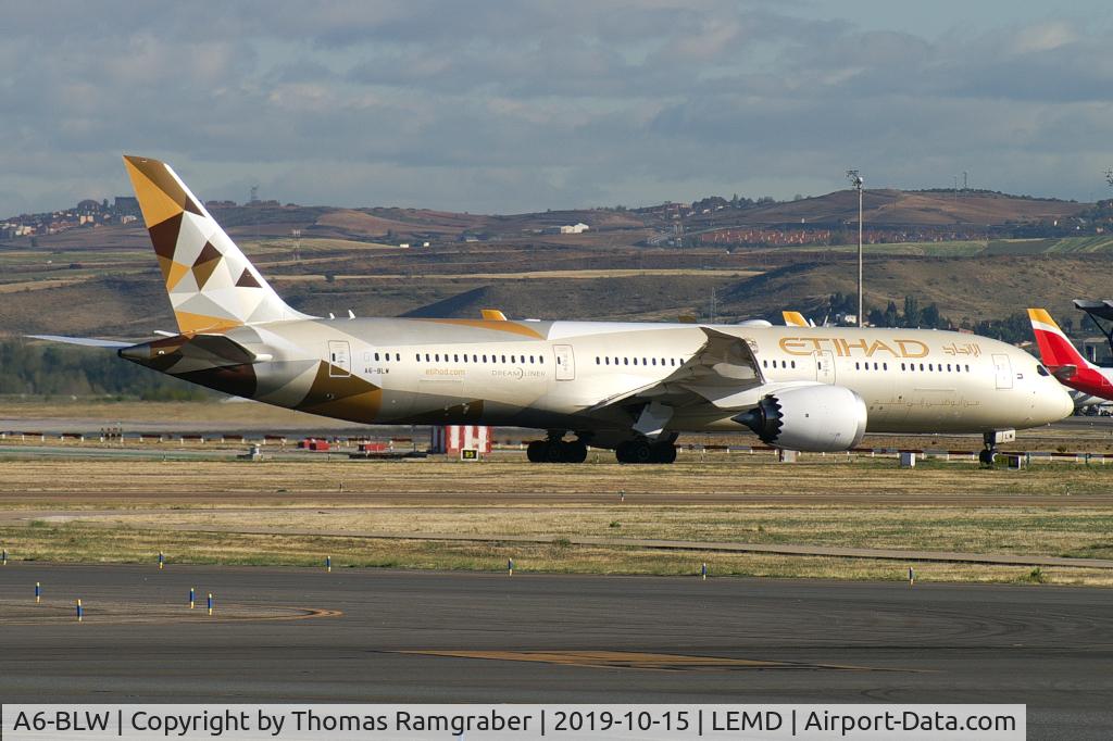 A6-BLW, 2019 Boeing 787-9 Dreamliner Dreamliner C/N 39666, Etihad Airways Boeing 787-9 Dreamliner