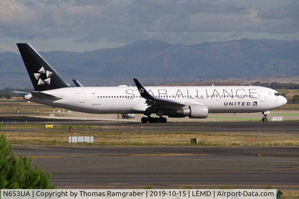 N653UA, 1992 Boeing 767-322 C/N 25391, United Airlines Boeing 767-300