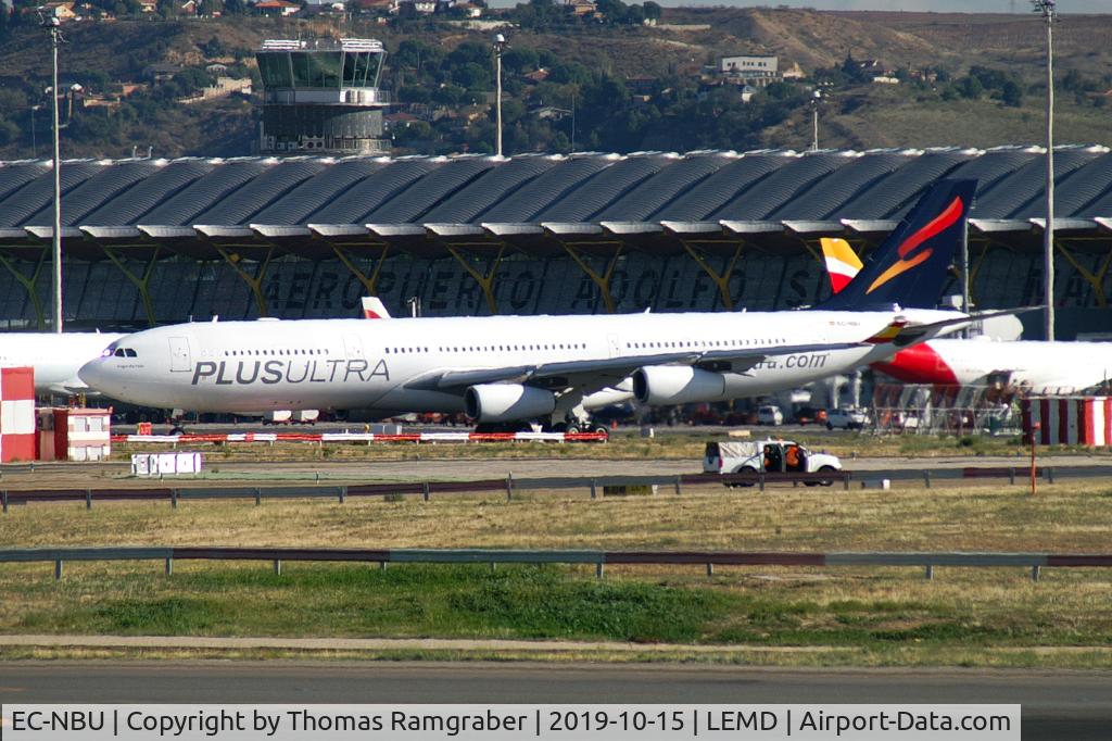 EC-NBU, 2002 Airbus A340-313 C/N 459, PlusUltra Airbus A340-300