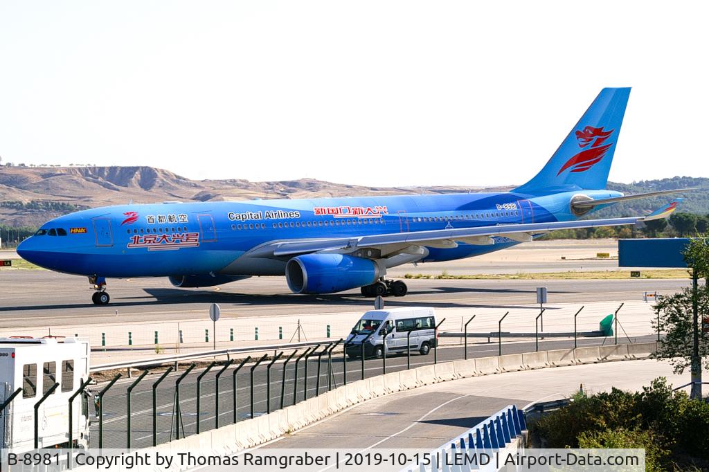B-8981, 2017 Airbus A330-243 C/N 1775, Capital Airlines Airbus A330-200 