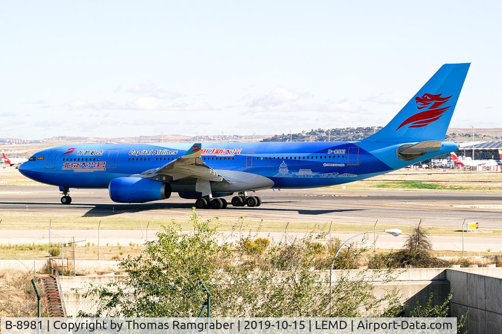 B-8981, 2017 Airbus A330-243 C/N 1775, Capital Airlines Airbus A330-200 