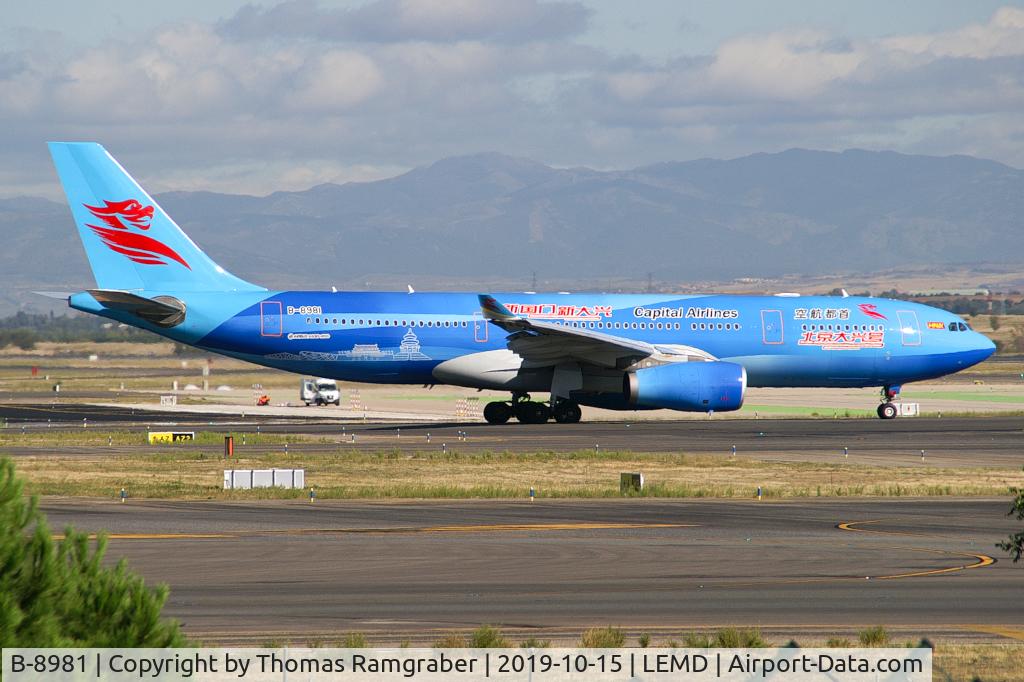 B-8981, 2017 Airbus A330-243 C/N 1775, Capital Airlines Airbus A330-200 