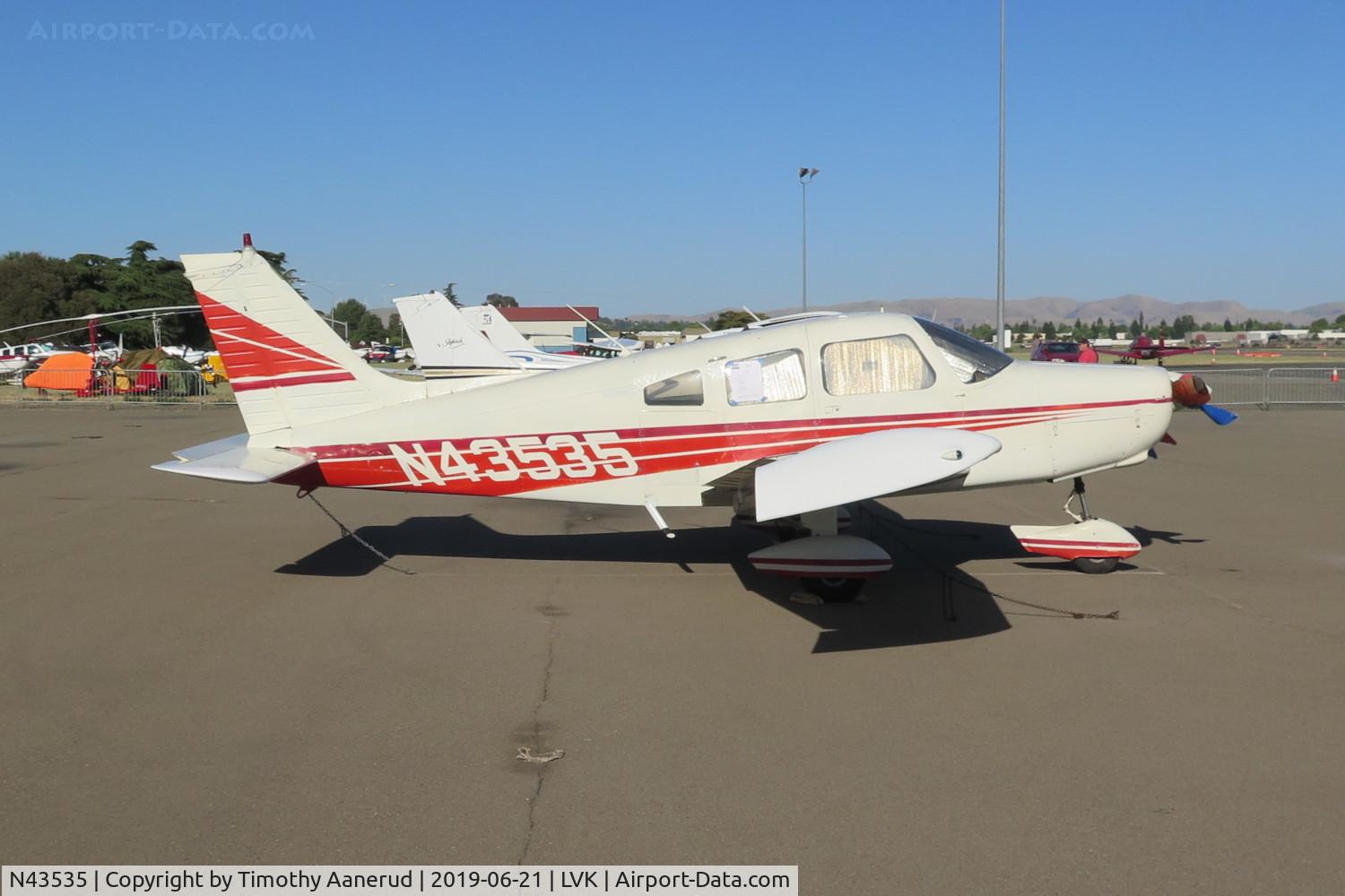 N43535, 1974 Piper PA-28-151 C/N 28-7415519, 1974 Piper PA-28-151, c/n: 28-7415519, 2019 AOPA Livermore Fly-In