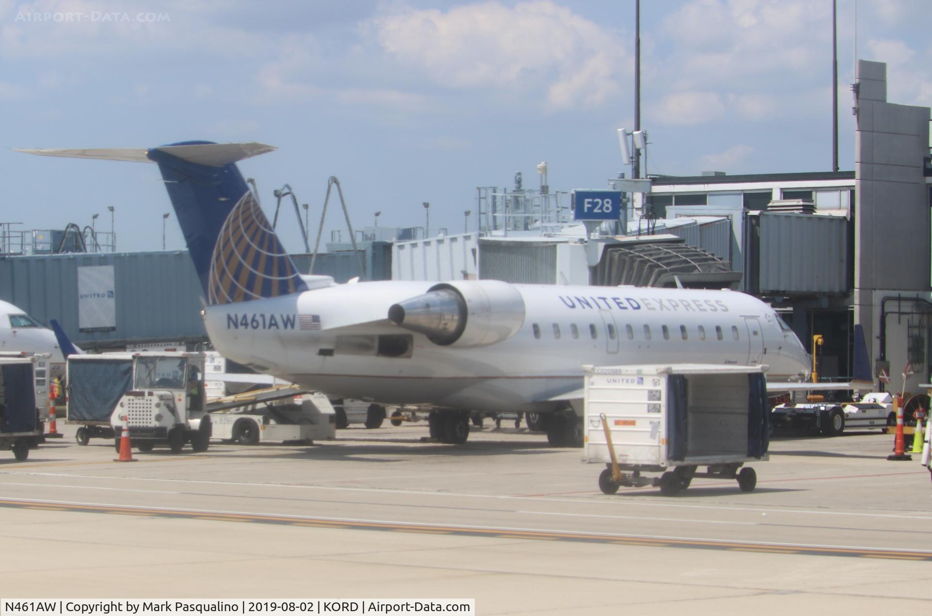 N461AW, 2003 Canadair CRJ-200LR (CL-600-2B19) C/N 7870, CL-600-2B19