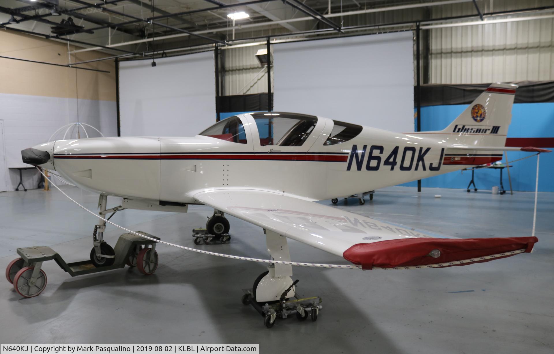 N640KJ, 1993 Stoddard-Hamilton Glasair III C/N 3175, Glasair III