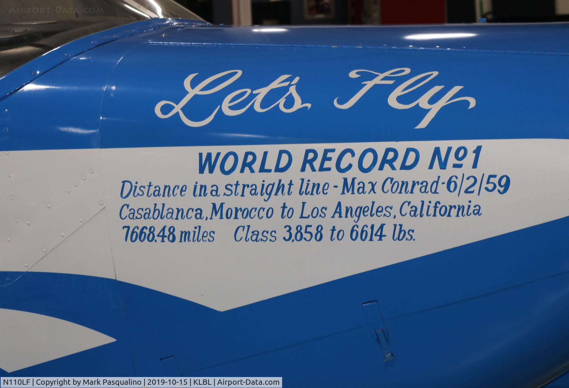 N110LF, 1959 Piper PA-24-250 Comanche C/N 24-695, Piper PA-24-250