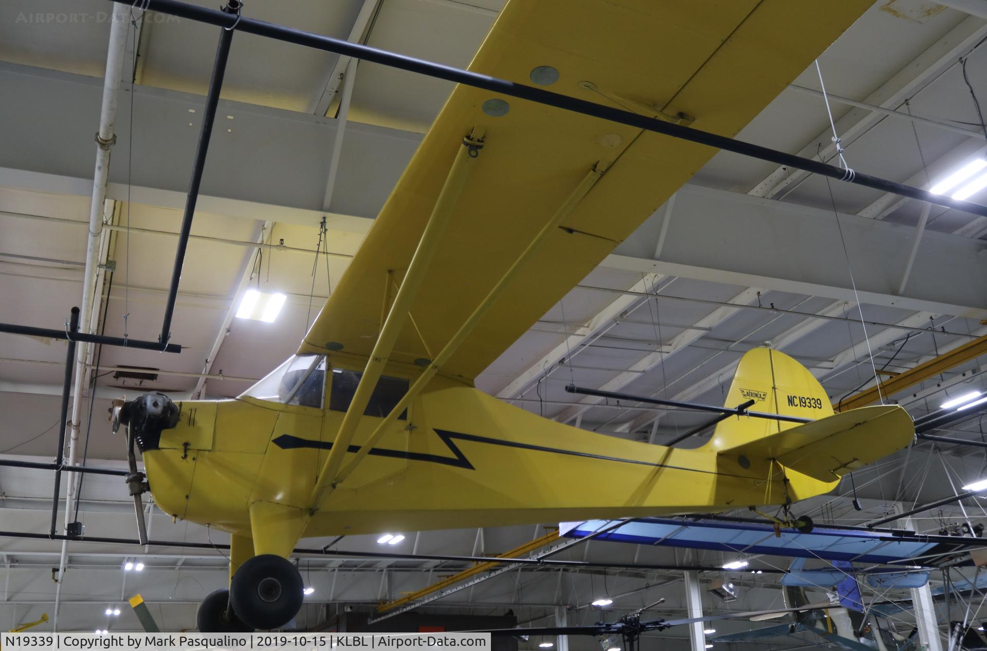 N19339, 1945 Aeronca K C/N K-208, Aeronca K
