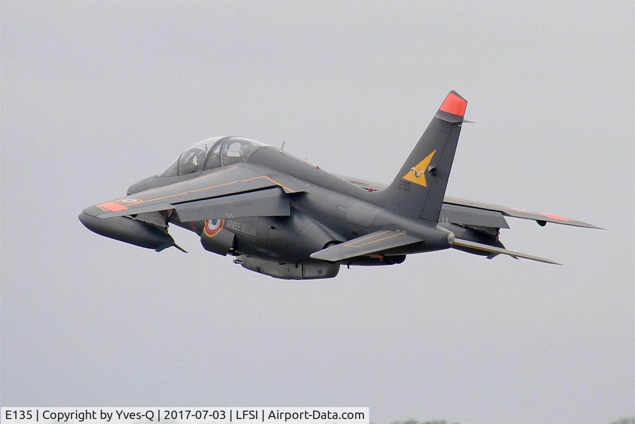 E135, Dassault-Dornier Alpha Jet E C/N E135, Dassault-Dornier Alpha Jet E, Take off rwy 29, St Dizier-Robinson Air Base 113 (LFSI) Open day 2017