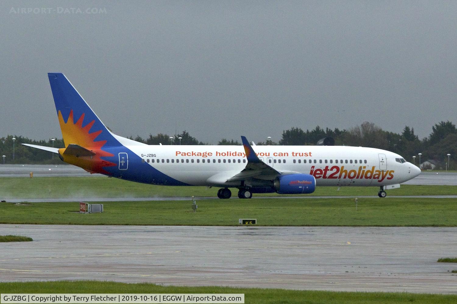 G-JZBG, 2017 Boeing 737-800 C/N 63164, At Manchester