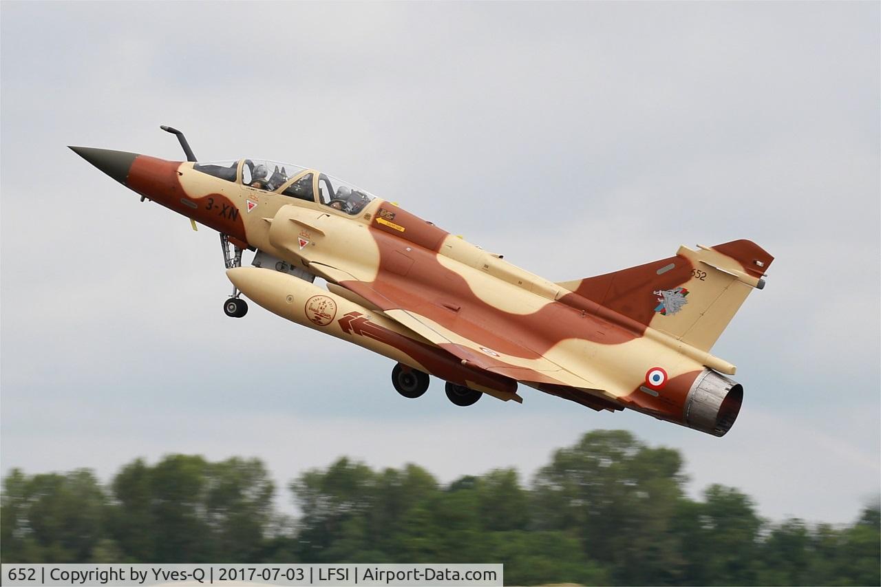 652, Dassault Mirage 2000D C/N 507, Dassault Mirage 2000D, Take off rwy 29, St Dizier-Robinson Air Base 113 (LFSI)