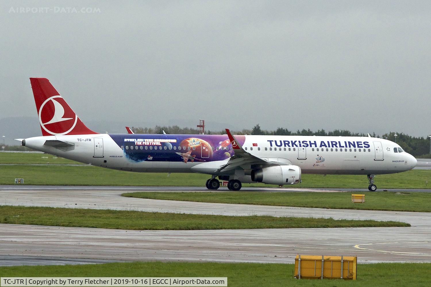 TC-JTR, 2017 Airbus A321-231 C/N 7518, At Manchester
