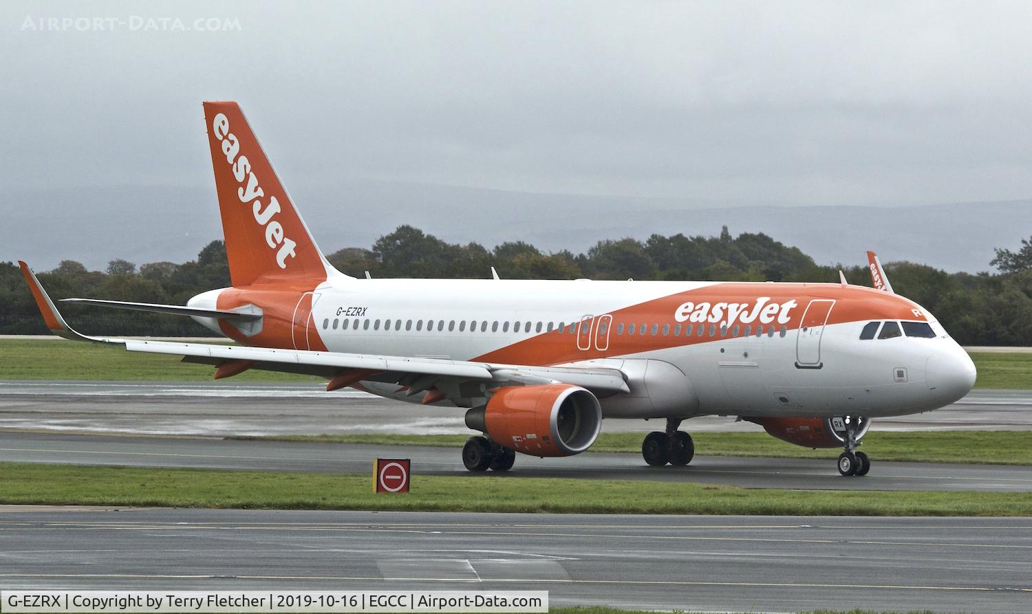 G-EZRX, 2018 Airbus A320-214 C/N 8321, At Manchester