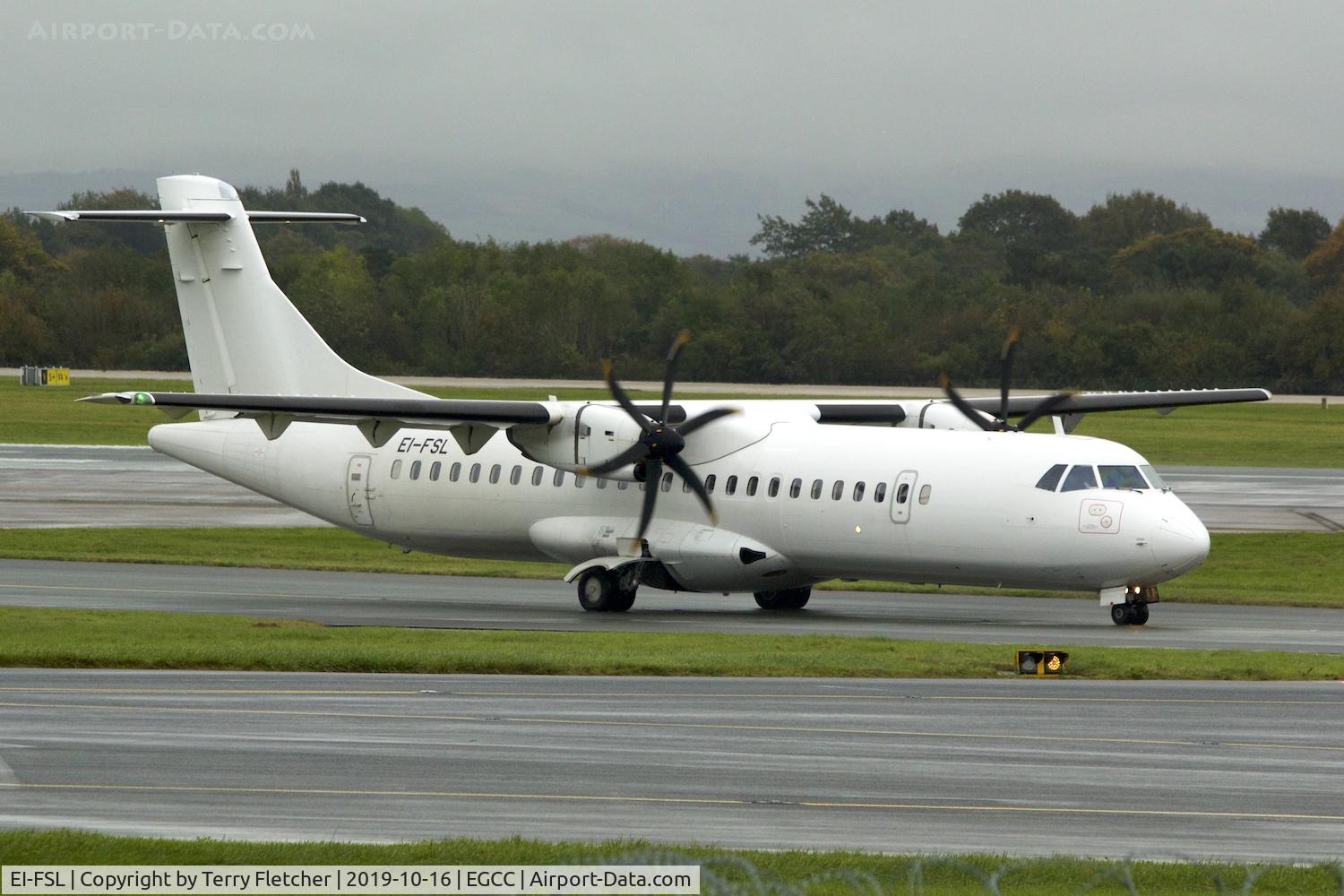 EI-FSL, 2016 ATR 72-212A C/N 1339, At Manchester