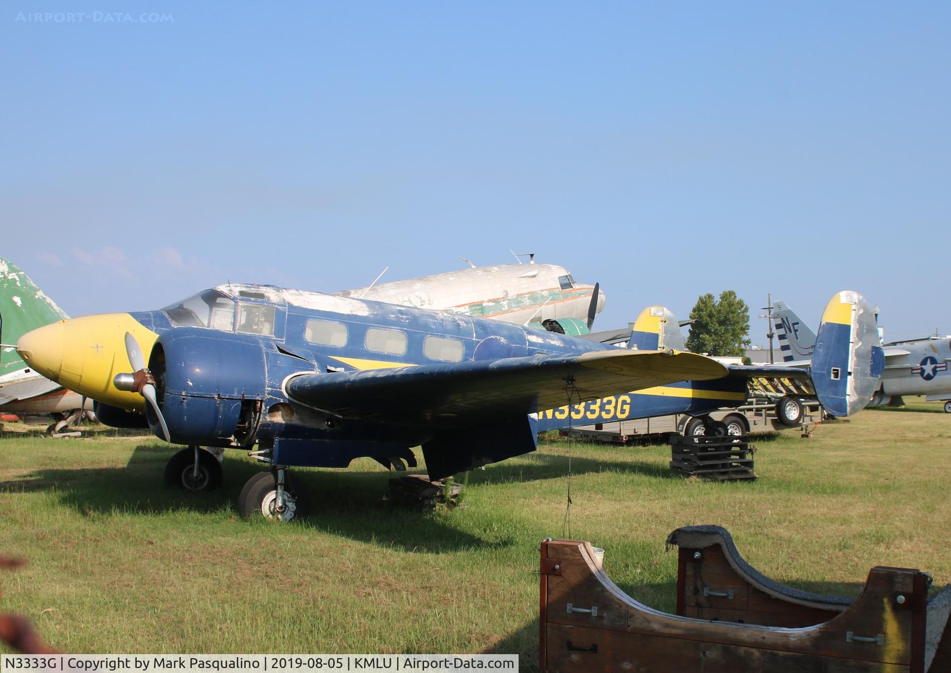N3333G, 1951 Beech C-45H Expeditor C/N AF-256, Beech C-45H