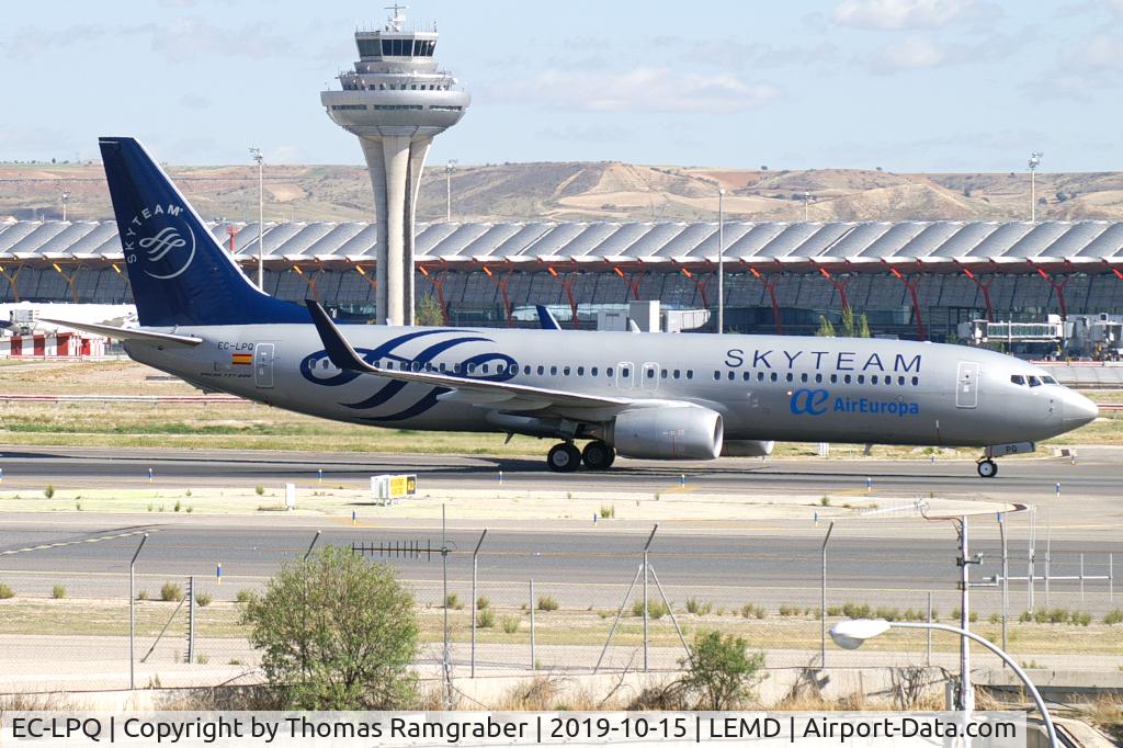 EC-LPQ, 2012 Boeing 737-85P C/N 35496, Air Europa Boeing 737-800