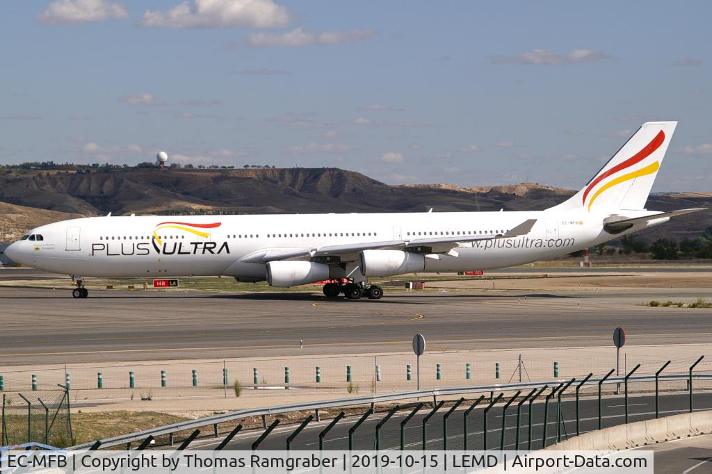EC-MFB, 1998 Airbus A340-313 C/N 215, PlusUltra Airbus A340-300