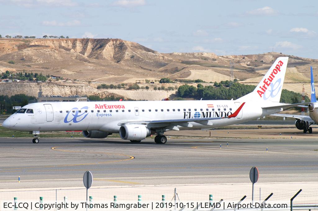 EC-LCQ, 2010 Embraer 195LR (ERJ-190-200LR) C/N 19000303, Air Europa Embraer 195