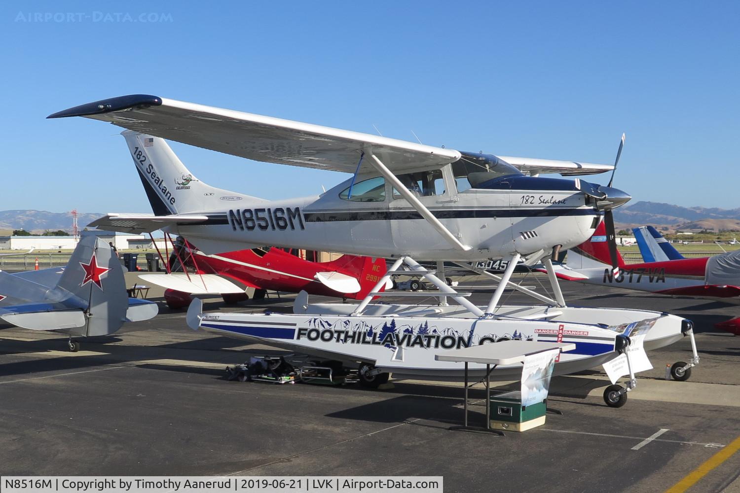 N8516M, 1970 Cessna 182N Skylane C/N 18260446, 1970 Cessna 182N, c/n: 18260446, 2019 AOPA Livermore Fly-In