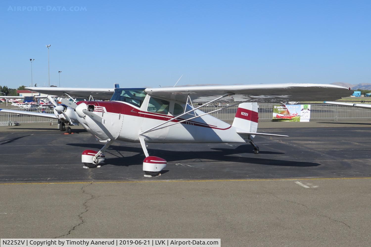 N2252V, 1948 Cessna 140 C/N 14483, 1948 Cessna 140, c/n: 14483, 2019 AOPA Livermore Fly-In