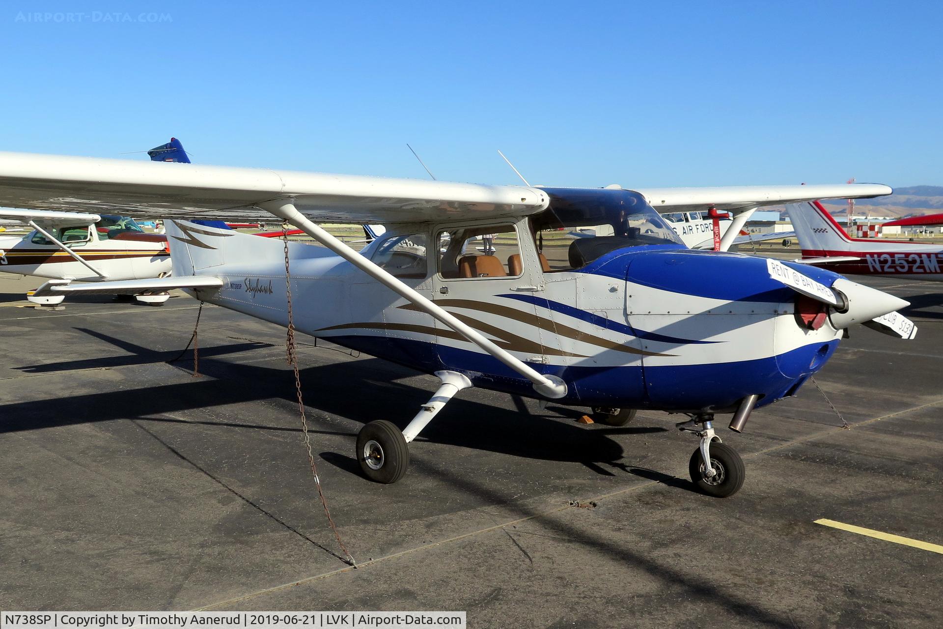 N738SP, 1977 Cessna 172N C/N 17270203, 1977 Cessna 172N, c/n: 17270203, 2019 AOPA Livermore Fly-In