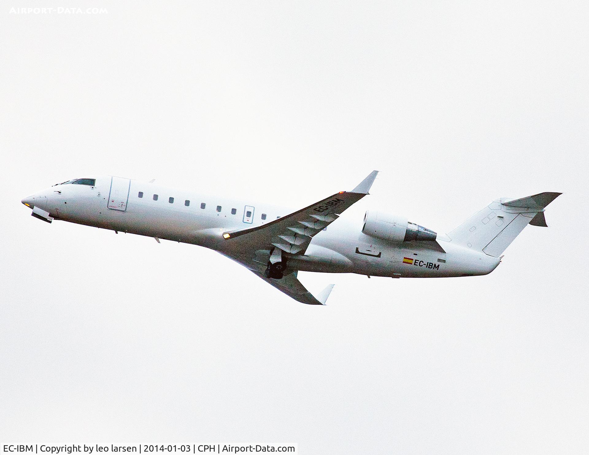 EC-IBM, 2001 Bombardier CRJ-200ER (CL-600-2B19) C/N 7591, Copenhagen 3.1.2014