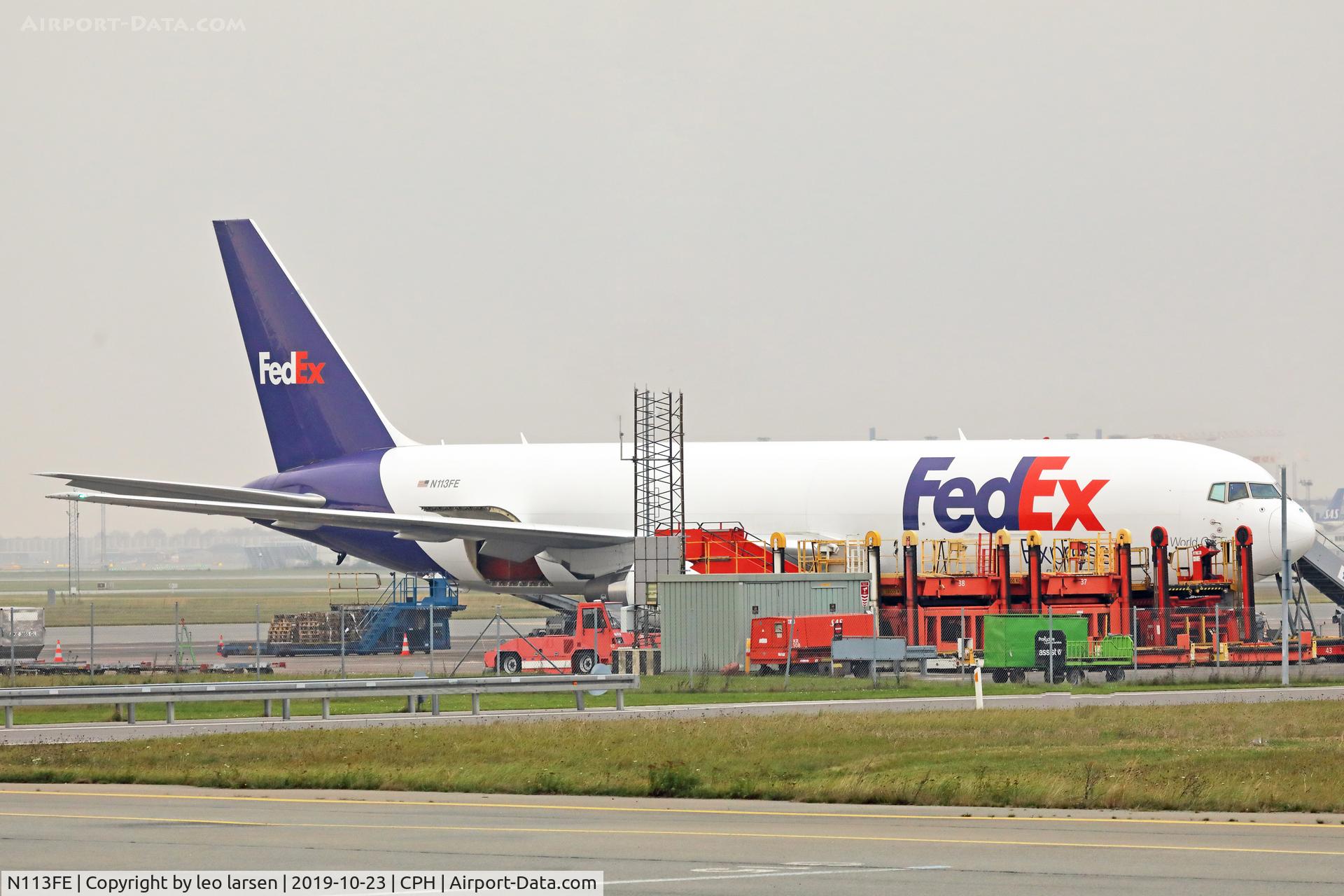 N113FE, 2014 Boeing 767-3S2F C/N 42711, Copenhagen 23.10.2019