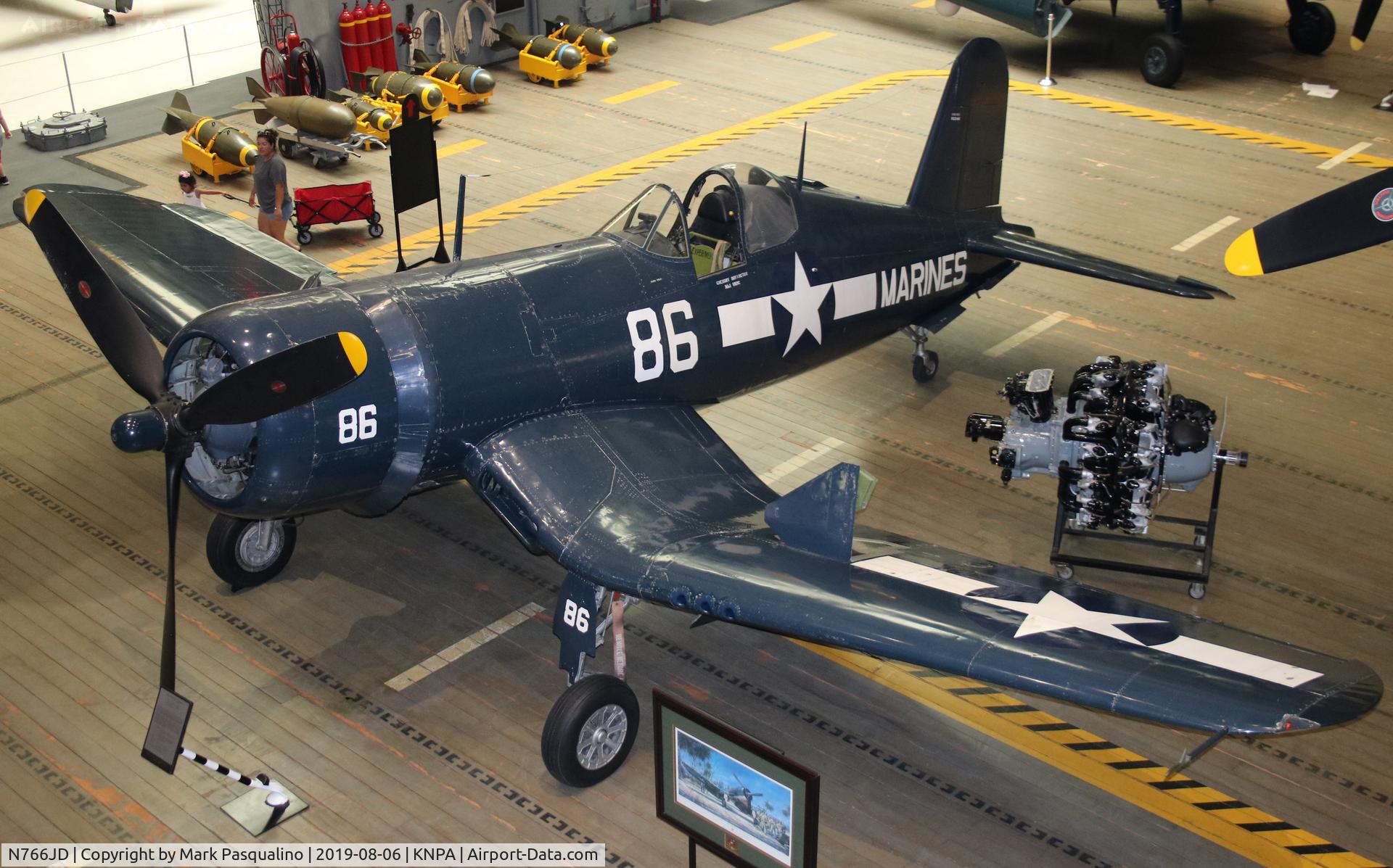 N766JD, Goodyear FG-1D Corsair C/N 3507, Goodyear FG-1D