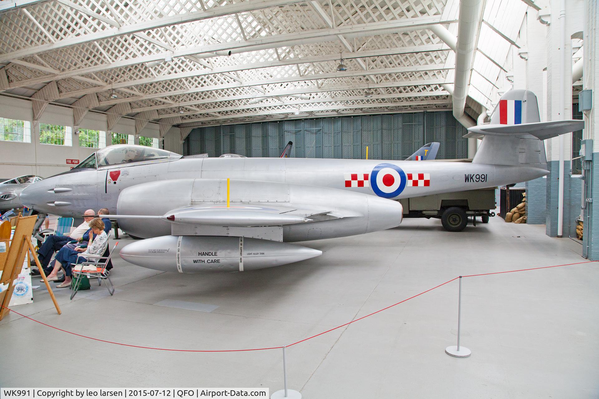 WK991, Gloster Meteor F.8 C/N Not found Wk991, Duxford 12.7.2015