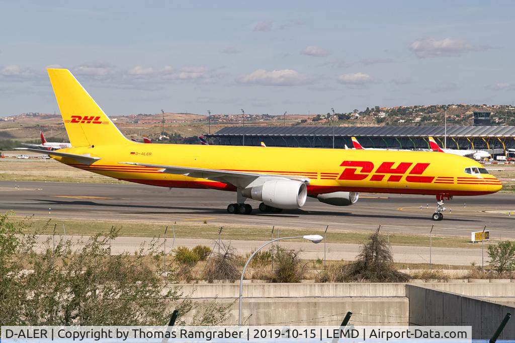 D-ALER, 1994 Boeing 757-2Q8/SF C/N 27351, DHL Boeing 757-200/SF
