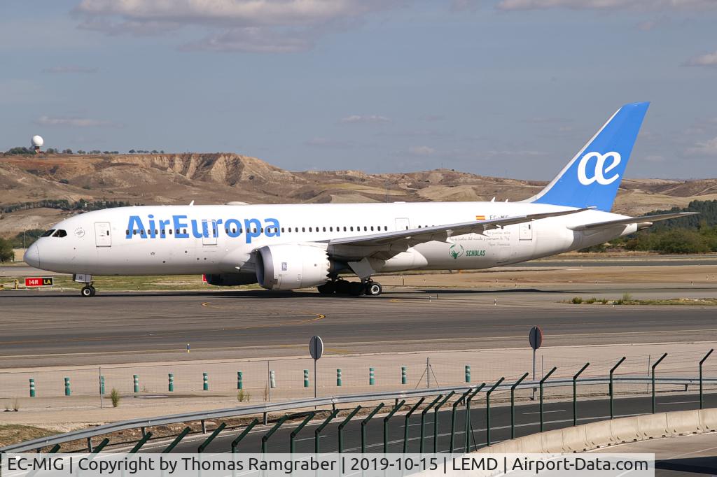 EC-MIG, 2016 Boeing 787-8 Dreamliner C/N 36412, Air Europa Boeing 787-8 Dreamliner