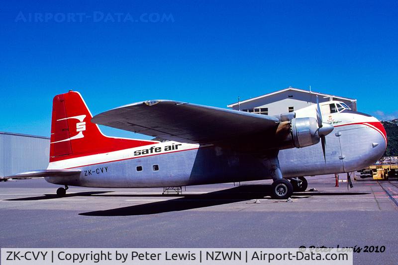 ZK-CVY, 1951 Bristol 170 Freighter Mk.31E C/N 12937, Safe-Air Ltd., Blenheim
