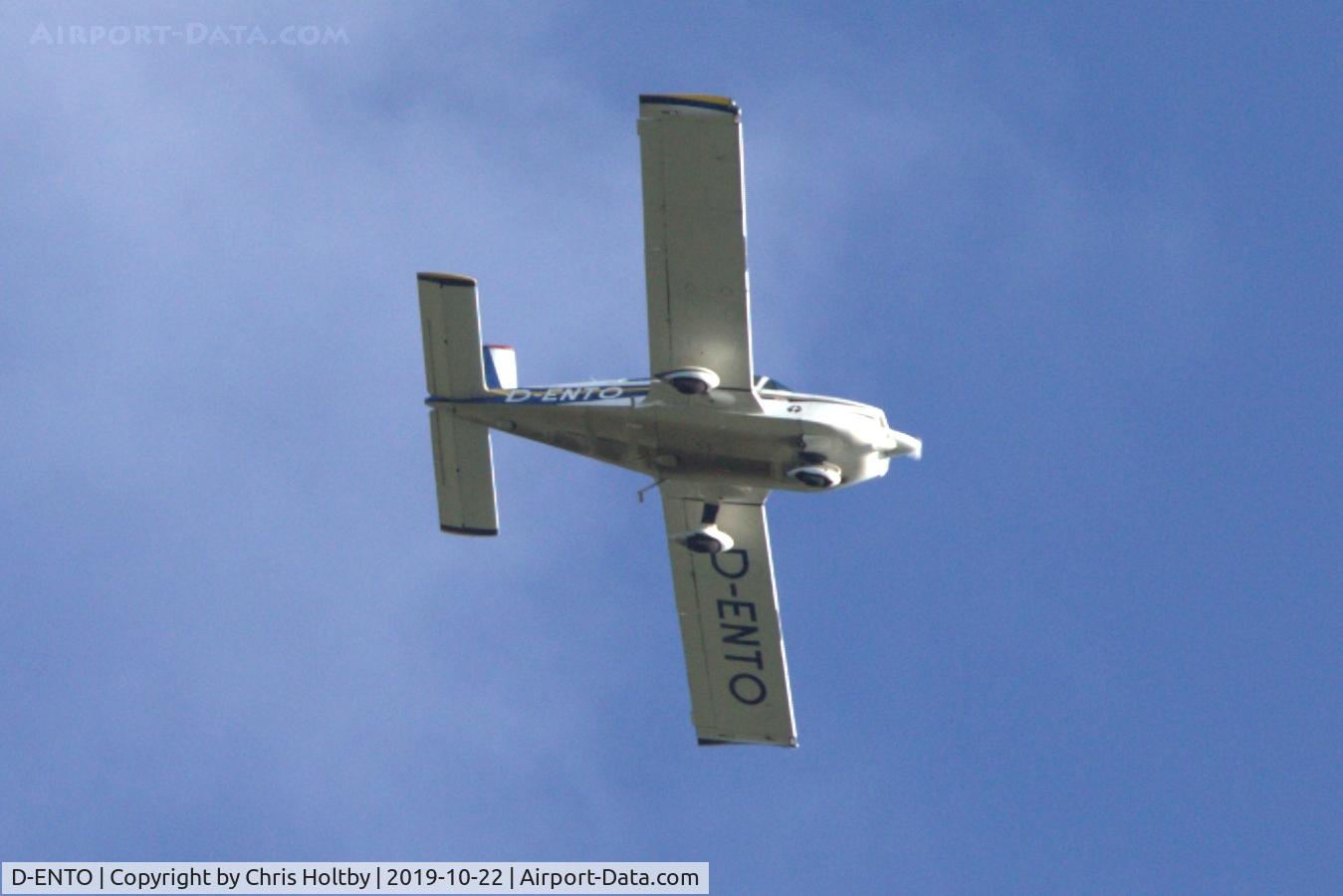 D-ENTO, 1993 American General AG-5B Tiger C/N 10166, AG Tiger over Potters Bar, Herts